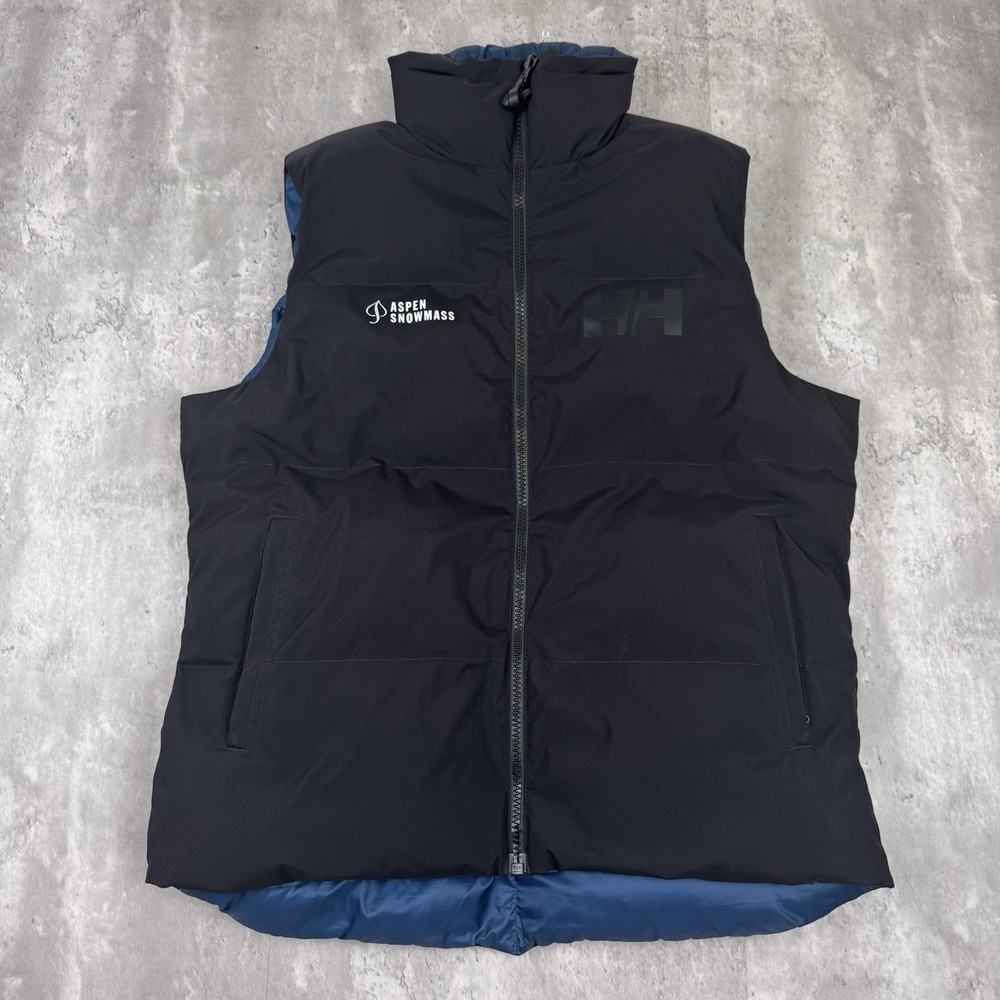 Helly Hansen Active Puffy Vest Men's XL Black Aspen Puffer Gorpcore Outdoor
